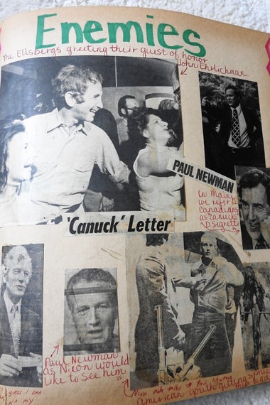 Watergate scrapbook, enemies.